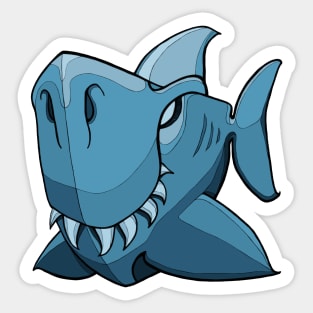 Shark - Sailor Blue Sticker